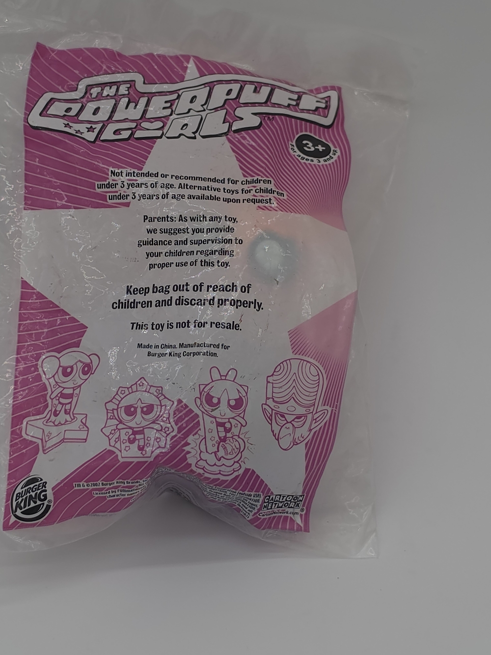 Meal Toy Powerpuff Girls Blossom W/Light Up Chemical X Beaker